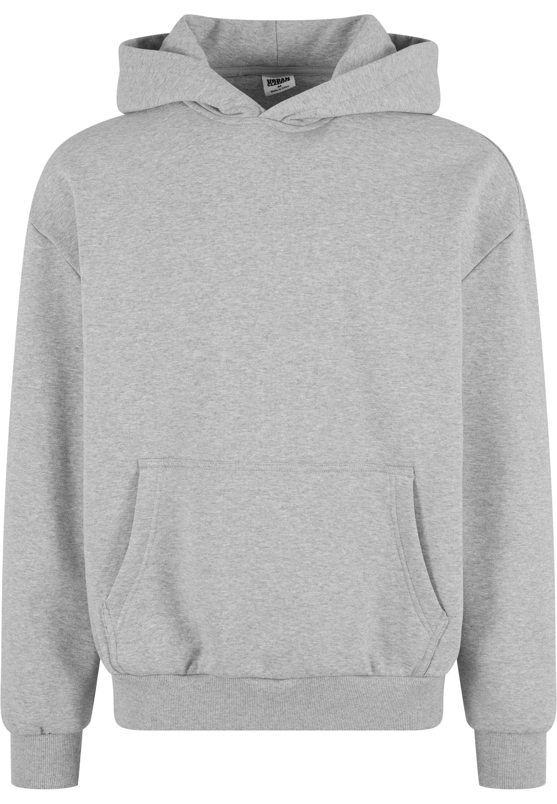 Kapuzensweatshirt URBAN CLASSICS "Urban Classics Ultra Heavy Oversized Hoody", Herren, Gr. 4XL, grau (erdgrau), 80% Baumwolle, 20% Polyester, unifarben, Sweatshirts Image