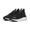 Laufschuh PUMA "SOFTRIDE SYMMETRY FUZION WN'S", Gr. 38, schwarz (puma schwarz, puma gold), Textil, sportlich, Schuhe
