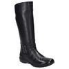 Stiefel JOSEF SEIBEL "Charlotte 11", Damen, Gr. 40, Normalschaft, schwarz, Leder, unifarben, sportlich, Schuhe, Winterstiefel, Stiefelette, Komfortschuh mit flachem Absatz