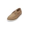 Bootsschuh MARC O'POLO "aus weichem Rindleder", Herren, Gr. 46, grau (taupe), Obermaterial: 100% Leder, unifarben, Schuhe