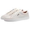 Sneaker JOOP "tinta coralie sneaker yd6", Herren, Gr. 42, weiß, Rindsleder, modisch, Schuhe