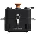 Everdure CUBE Portable Charcoal Grill and Roasting Hood Tabletop BBQ Tailgate Beach Patio or Camping Grill Lightweight & Compact Small Grill with Preparation Board Food Storage Tray and Cover
