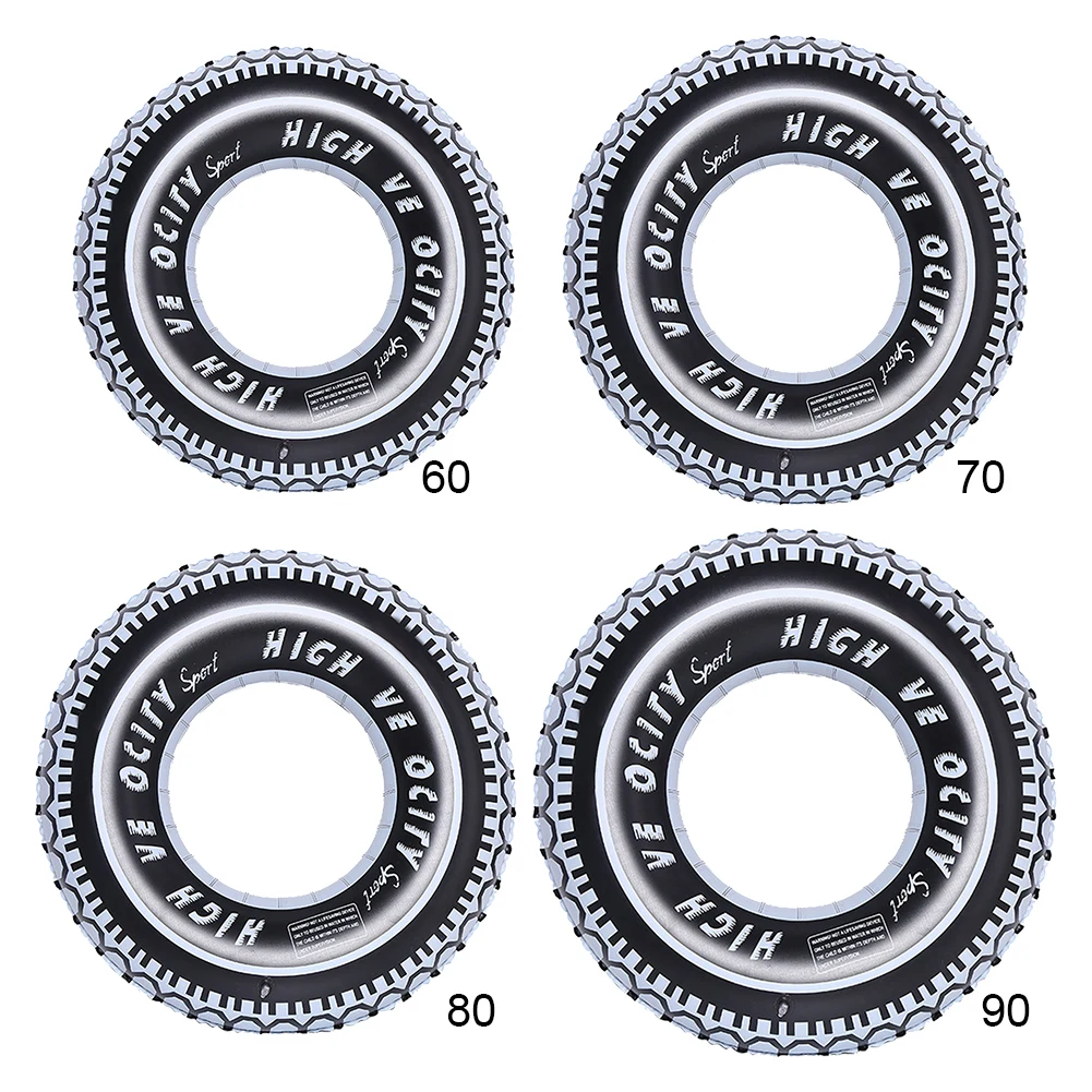 Aufblasbare Reifen Schwimmen Rohr Pool Float Verdickte Pool Schwimmende Ringe Aufblasbare Schwimmen Ring Luft Matratze Wasser Spielen Strand Spielzeug Image