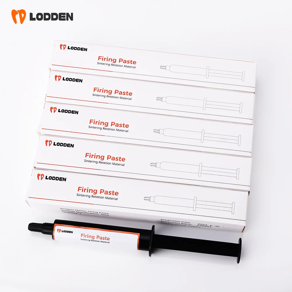 LODDEN 5 Stück Dentallabor-Brenpaste zur Befestigung von Veneers, Kronen und Brücken im Sinterofen während des Verglasungsprozessmaterials Image