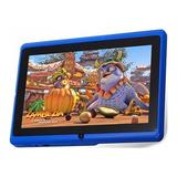 7 Kids Tablet for Kids Android 4.4 Dual-Core Tablet PC 1GB RAM + 8GB Storage Capacitive Screen Wi-Fi Bluetooth with Charger and USB Cable
