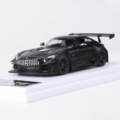 RM 1:64 AMG GTS Black Carbon Alloy Model Car