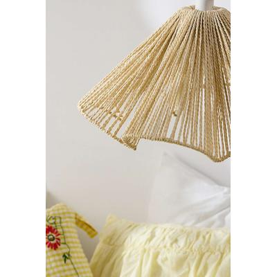 Scalloped Natural Lampshade - Neutral ALL at Urban Outfitters