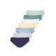 Jazz-Pants Slips VIVANCE, Damen, Gr. 32/34, bunt (navy, hellblau, jeansblau, mint, graugrün, gelb, weiß), Single Jersey, Obermaterial: 95% Baumwolle, 5% Elasthan. Spitze: 80% Polyamid, 20% Elasthan, unifarben, körpernah, Unterhosen, aus weicher...