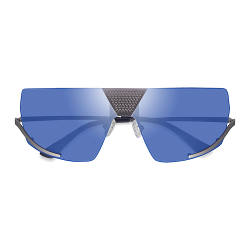 Unisex s square Silver Metal,Plastic Prescription sunglasses - Eyebuydirect s Karras
