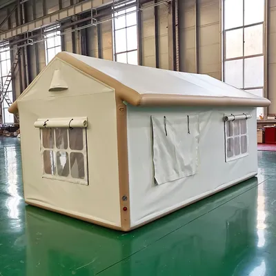 Waterproof Inflatable House for Multi Persons, Air Big Camping Tent, Custom Outdoor House, 2024