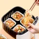 20PCS Disposable Tin Foil Tray Kitchen Baking Square Aluminum Foil Food Container New Year Christmas Home Oven Outdoor Barbecue
