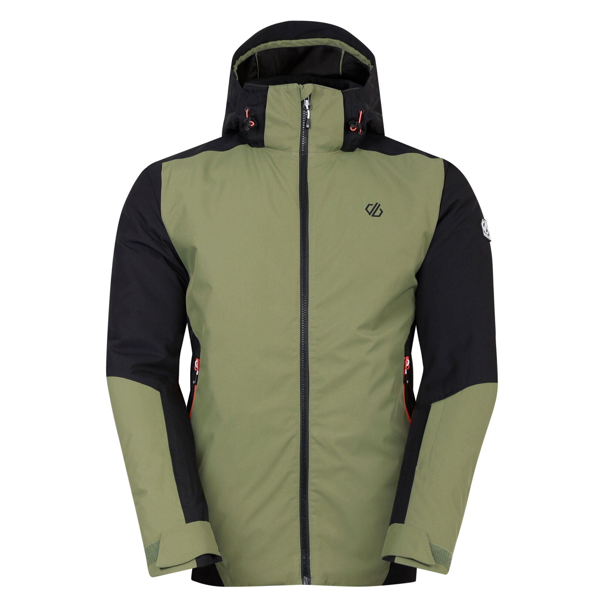 Dare 2B - "Precision II" Skijacke für Herren (Schwarz/Olivingrün) Image
