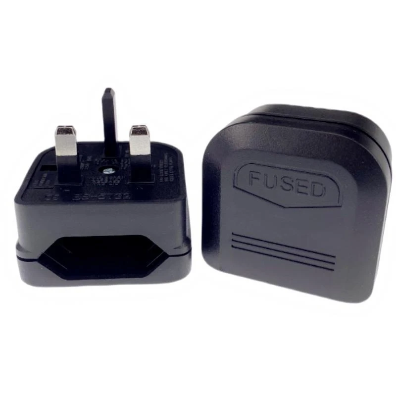 Universal Europäische Euro EU 2 Pin zu UK 3 Pin Steckdose Reise Haushalt Stecker Adapter Konverter Wand Ladegerät Adapter Stecker Image