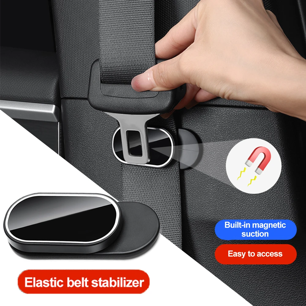 Auto Sicherheits gurt Befestigungs clips Auto Sicherheits gurt halter Stabilisator Verschluss verstellbarer Clip Sicherheits gurt Stopper Universal Image