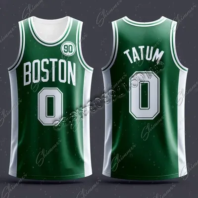 2024 New Champion Celtic Style No. 0 Tatum Basketball Jersey For Kids Boy Man Sleeveless Training