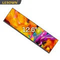 LESOWN Ampio schermo a barra allungata Display da 12,6 pollici IPS HD 1920x515 Modulo pannello LCD touchscreen HDMI USB-C per PC Windows