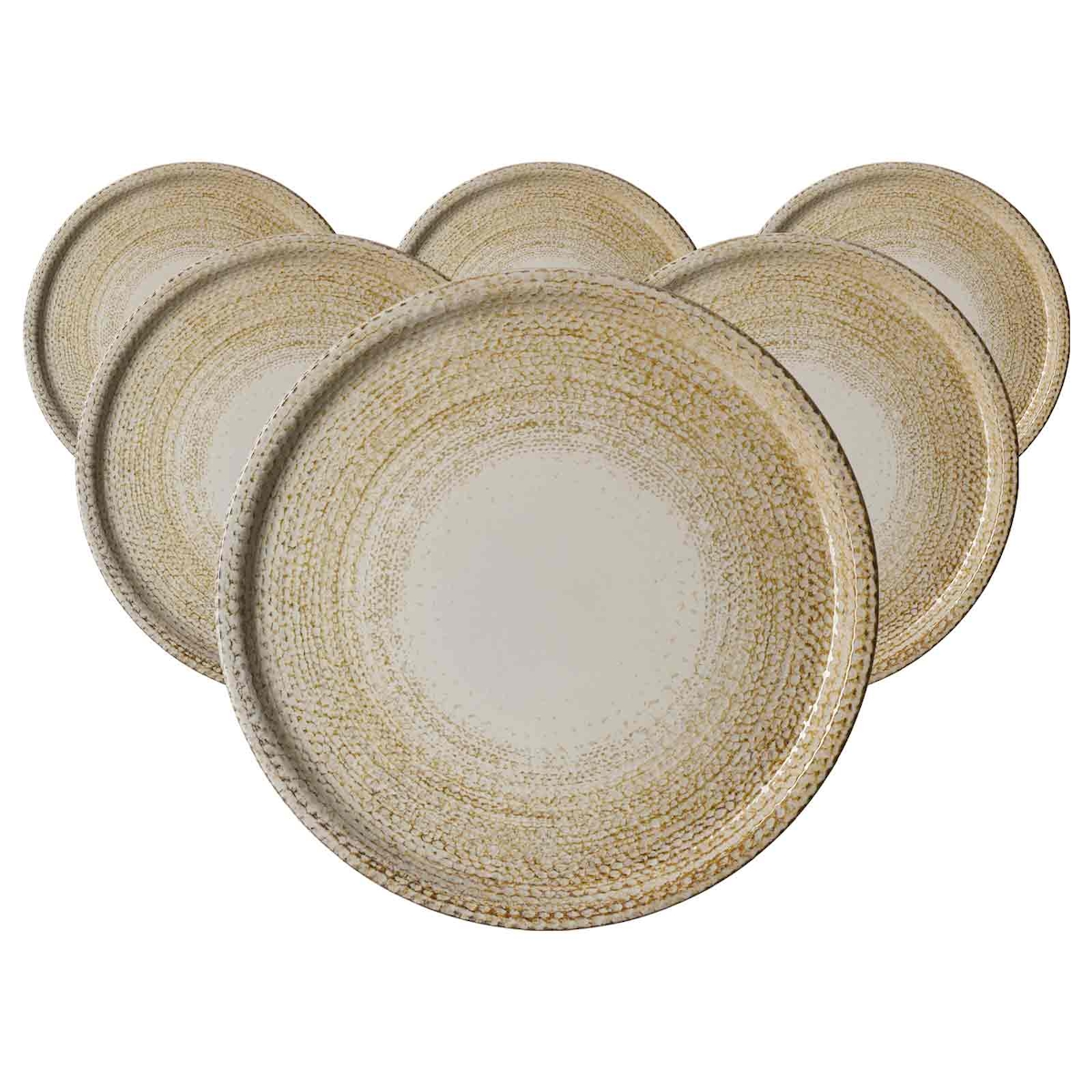 Ritzenhoff & Breker Rimini Pizzateller ø 30 cm Sand 6er Set Image