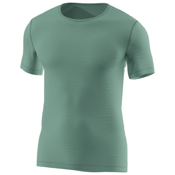 Löffler - Shirt S/S Merino Light - Merinounterwäsche Gr 50 türkis
