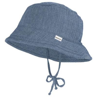 maximo - Kid's Mini Hut Band Musselin Futter - Hut Gr 45 cm grau Image