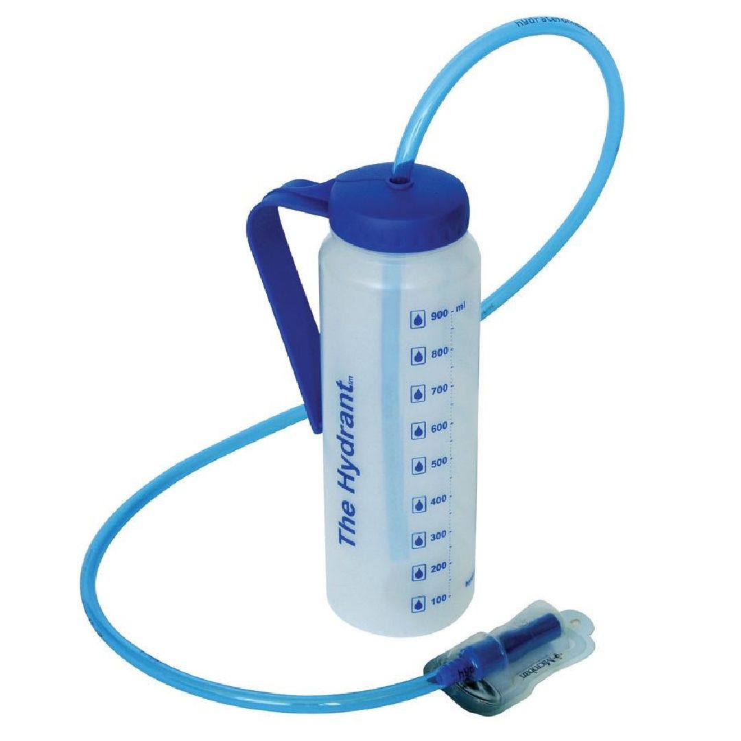 Ausilium Borraccia Hydrant con Cannuccia 1L, Scala Graduata, Tubo 120c