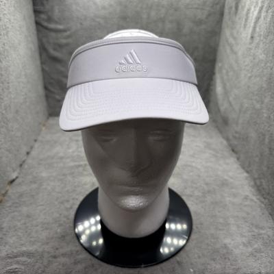 Adidas Accessories | Adidas White Golf Visor Adjustable Sun Protect Outdoors Sports | Color: White | Size: Os