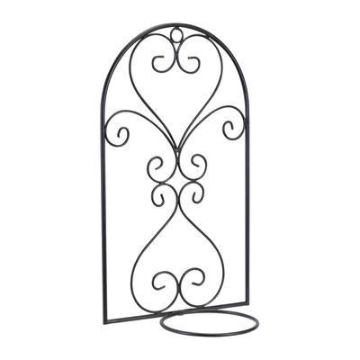 Wall Trellis Pot Holder (Set of 2) by Melrose in Black