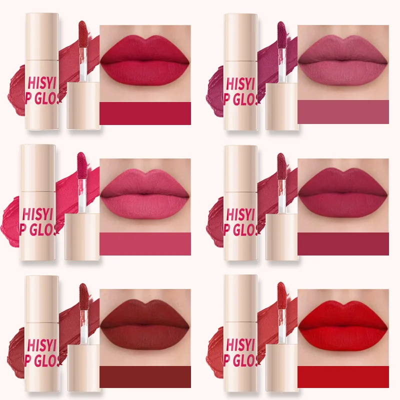 Mousse Velvet Lip Clay Matte Whitening Lipgloss Student erschwingliche und lichtbeständige Lippenglasur Image