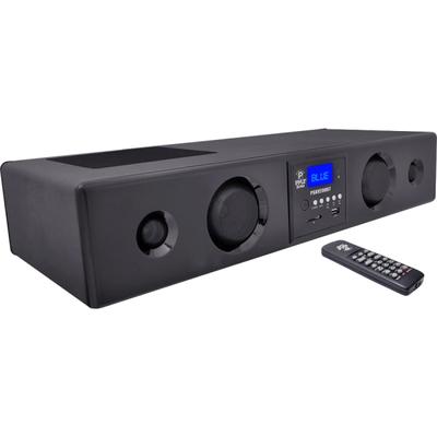 Pyle Pro Psbv200Bt 150W Rms Bluetooth 5.0-Speaker System, Piano Black