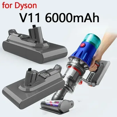 Für Dyson V15 SV15 6000 mAh 25,2 V Batterie V11 Fluffy Animal Torque Drive Extra Image