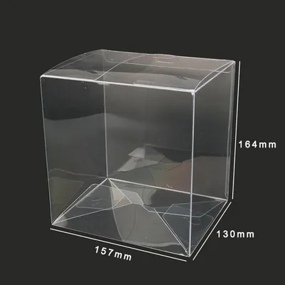 Transparente Display-PET-Kunststoffabdeckung für Funko Pop für Deluxe Box Limited Edition Image