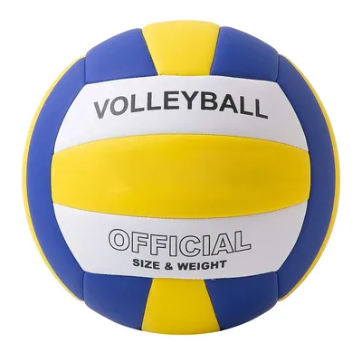 1Pc Beach Volleyball Official Size Outdoor Volleyball Thickened Surface Soft Leather in&Outdoor