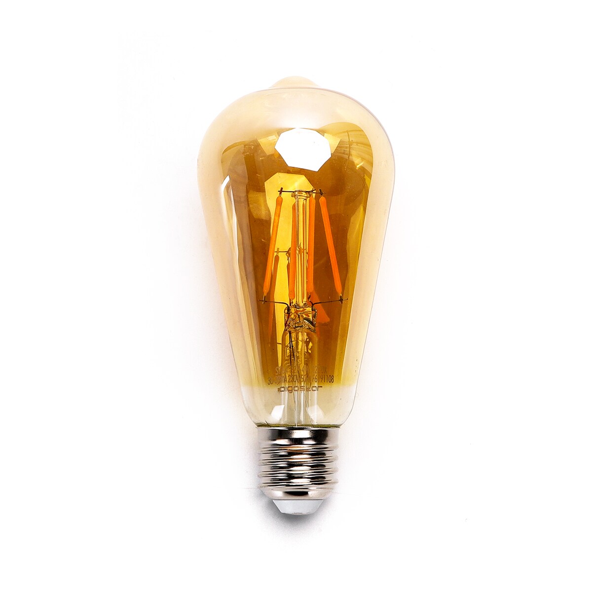 Aigostar 16W ST64 LED E27 Filament Leuchtmittel Retro Nostalgie Glühbirne Standard Edison Gewinde 2200K Image