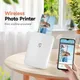 MT53 Stampante fotografica a colori Wifi Mini macchina da stampa portatile tascabile portatile portatile Bluetooth Carta adesiva Zink da 2x3 pollici