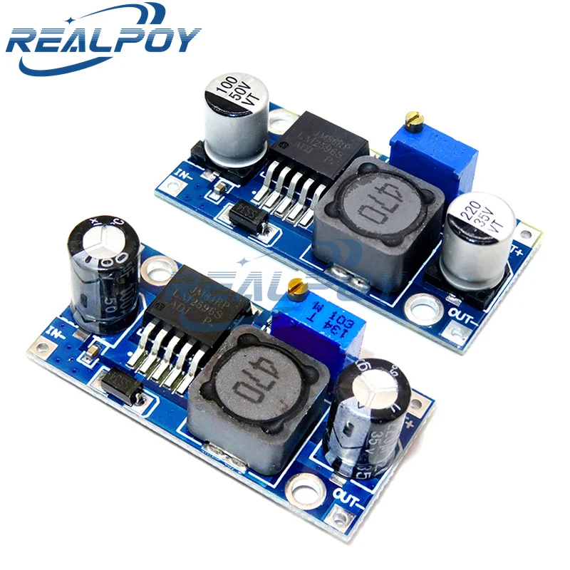 LM2596 DC-DC modulo convertitore Step-Down 3A modulo step-down regolabile LM2596S-ADJ regolatore di tensione 24V 12V 5V 3V LM2596S