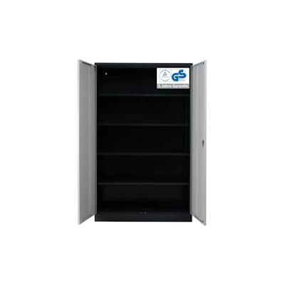 PROREGAL Stahlschrank BEE mit 7 lackierten Fachböden | HxBxT 195x92x60cm | Anthrazit-Grau | Werkstattschrank Werkzeugschrank Aktenschrank Image