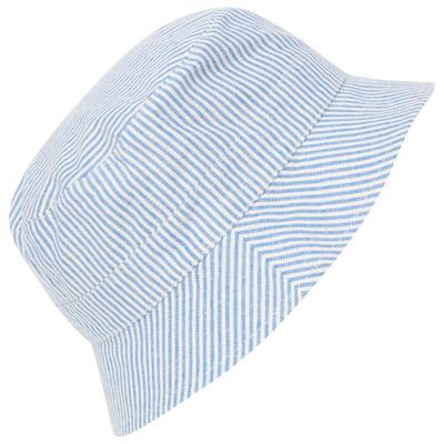 Huttelihut - Kid's Bucket Hat Woven Stripe - Hut Gr 48 cm - 0-12 Months grau Image