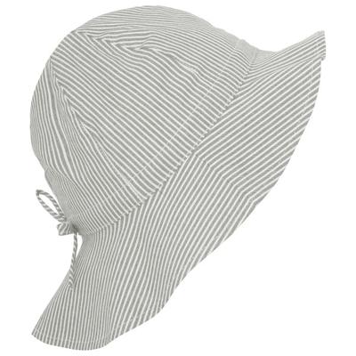 Huttelihut - Kid's Summer Hat Woven Stripe - Hut Gr 48 cm - 0-12 Months grau Image