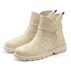 Stiefelette VIVANCE "Boots, Stiefel", Damen, Gr. 40, beige, Obermaterial: 100% Lederimitat. Futter: 100% Textilmaterial. Decksohle: 100% Textilmaterial. Laufsohle: 100% Synthetik, unifarben, Strukturmuster, casual, Schuhe, mit raffinierten...