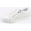 Sneaker ANDREA CONTI, Damen, Gr. 37, weiß, Leder, Glattleder, sportlich, Schuhe