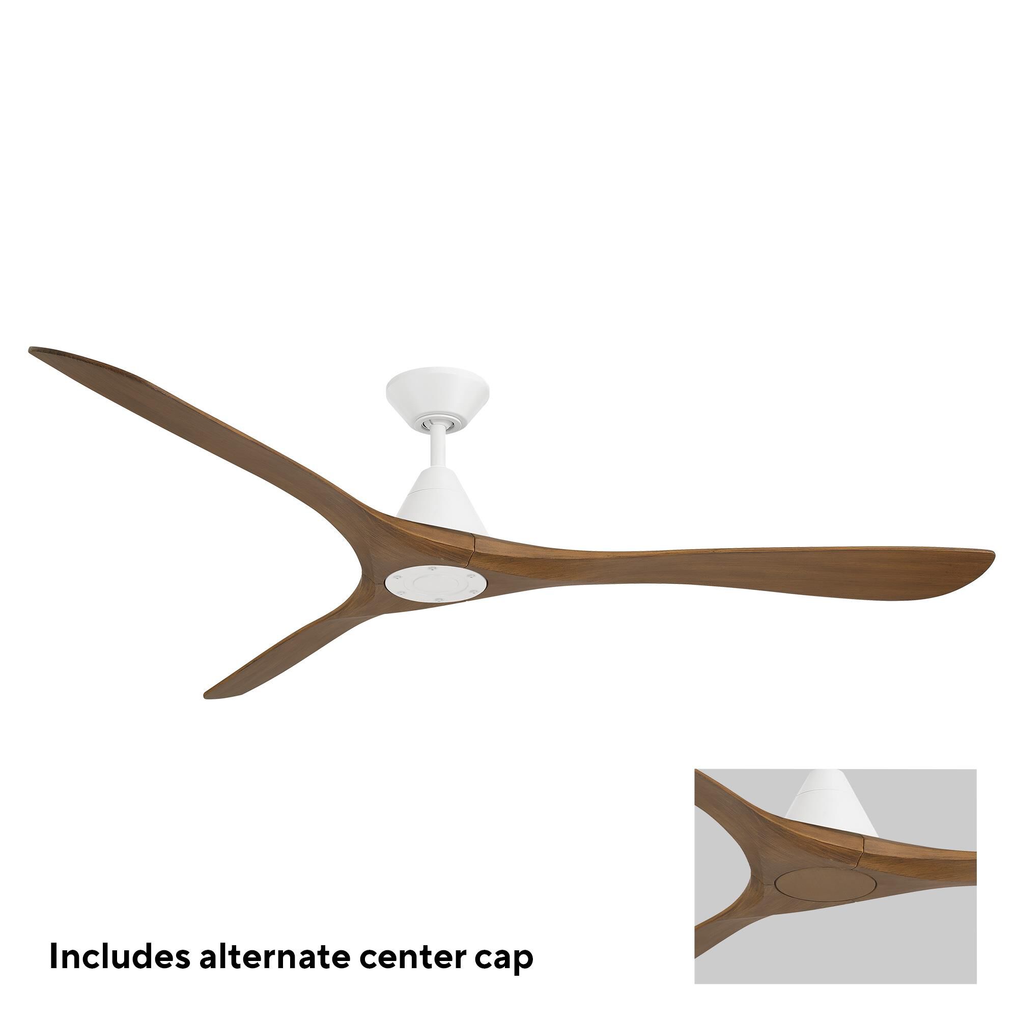 Modern Forms Carve 72 Inch Ceiling Fan - FR-D2504-72-MW/DK