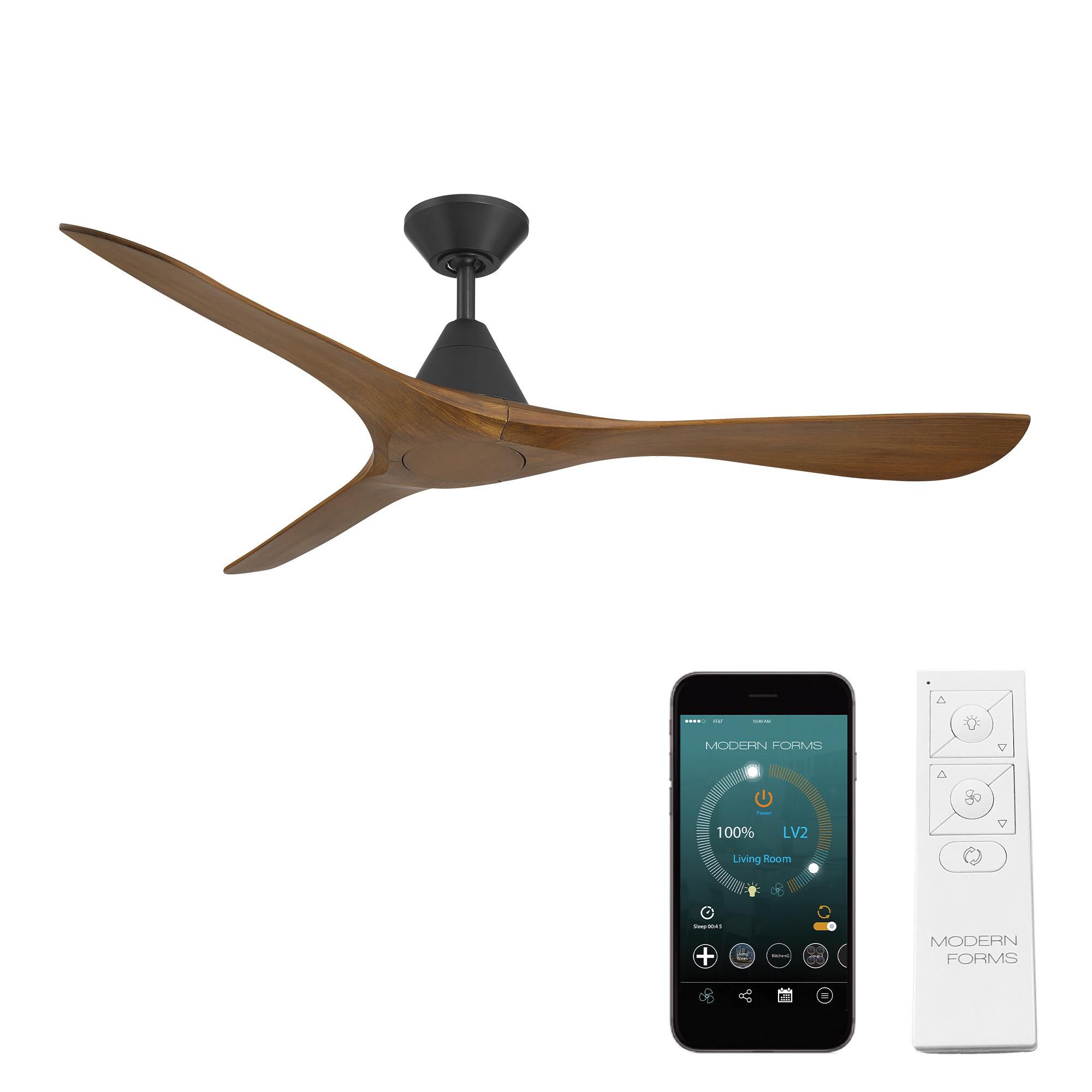 Modern Forms Carve 60 Inch Ceiling Fan - FR-D2504-60-MB/DK
