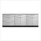 NewAge Outdoor Kitchens Stainless Steel 3-Piece Outdoor Kitchen Set (No Countertop)