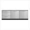 NewAge Outdoor Kitchens Stainless Steel 3-Piece Outdoor Kitchen Set (No Countertop)