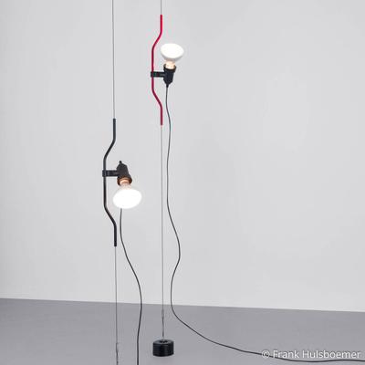 FLOS Design Hängelampe PARENTESI, schwarz, für Wohn- / Esszimmer, Metall, Design, Pendelleuchte Image