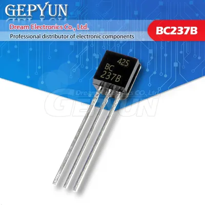 100 Stück bc237b bis 92 bc237 237 bis-92 npn niedriger Transistor Image