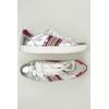 Marco Tozzi Damen Sneakers, Gr. 37, silber, Kunstleder