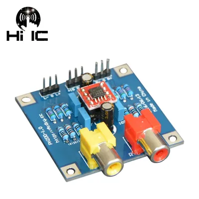 Audio Balance Signal Ausgewogene XLR zu unsymmetrische CINCH Single-ended RCA Audio Signal Image
