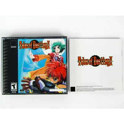 PS1 Tales Of Destiny 2 mit manueller Scheibe, Kopierspiel, Entsperrkonsole, 1 Retro-optischer Image