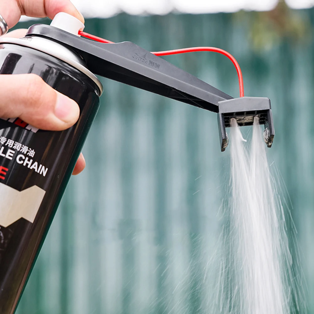 Motorrad Kette Öler Spray Getriebe Chain-Free Kette Wachs Kette Reiniger Befestigung Motorrad Kette Lube Öler Werkzeug für Motorrad Image