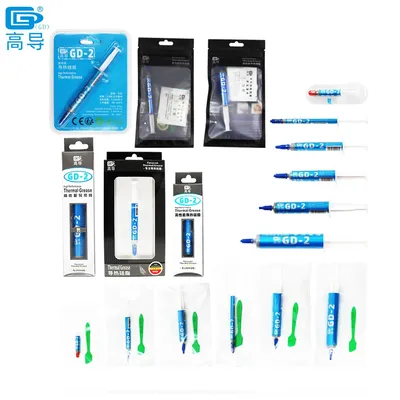 Net Weight 1/3/7/15/30 Grams 7.5W/M-K Gray GD-2 Thermal Conductive Grease Paste Plaster Heat Sink